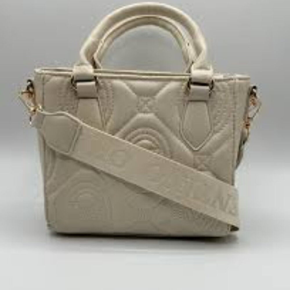 Valentino Orlandi -Elegant Cream Handbag